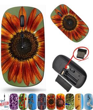 maizi Mouse Wireless for Mac Computer Personal Laptop, Mice Wireless Image ID: 33034016 Sunflower Travel Mouse 2.4G USB Receiver Made in The USA