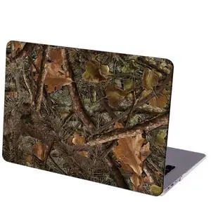 MINGDAO Case Compatible with MacBook Air 13 inch Retina Display with Touch ID, Hard Protective Shell with Keyboard Cover (M1 A2337 A2179 A1932, 2018 2019 2020 Release) - Realistic Jungle Camouflage-6