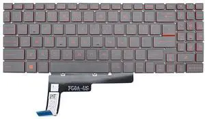 Reaplcement Laptop Keyboard Backlight for MSI GF66 GF76 GL66 GL76 Backlit US Layout