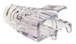 Platinum Tools 202036J EZ-RJ45 CAT6+ Clear Strain Relief, 100-Pack