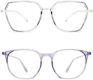 ROCKNIGHT Anti-Eyestrain Blue Light Blocking Glasses - UV Glare Protection for Computer, Gaming, TV, and Phones