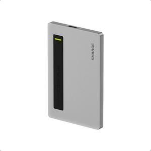 Disk Plus SSD Enclosure M.2 NVMe, 0.24" Ultra Slim Aluminum Enclosure with Built-in Cable USB C 3.2 Gen2 Support up to 4TB(2230/2242/2280 SSDs) for MacBook Pro, iPhone 16 Steam Deck (SSD not Included)