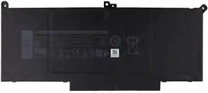 Vvsialeek F3YGT 60Wh Replacement Battery Compatible with Latitude 7280 Latitude 12 7000 Latitude 13 7380 Latitude 13 7480 0DM3WC DM3WC 2X39G