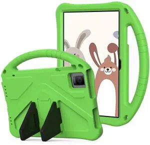 Tading Kids Case for Revvl Tab 5g Tablet Case, Children Friendly EVA Foam Protective Stand Handle Cover for T-Mobile REVVL Tab 5G (2023) 10.36 Inch Tablet - Green