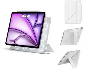 Magnetic Case Compatible with iPad Air 4/5th Generation Case(2020/2022), Replacement for iPad Air 11-Inch M2/M3, Lightweight Four-Corner Protective Folio Origami Cover, Can Landscape and Portrait