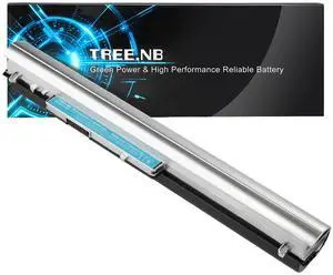 TREE.NB 8-Cell Long Life Spare 728460-001 752237-001 776622-001 LA04 Battery for HP Pavilion 14 15 TouchSmart Series, HP 248 G1, HP 340 G1, HP 350 G1, Silver and Black