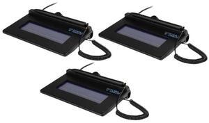 Topaz Systems Topaz T-S460-HSB-R, SigLite 1x5 Signature Pad, USB (Pack of 3 Pcs)