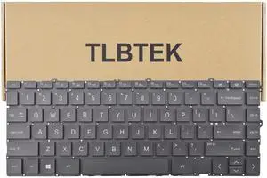 TLBTEK Backlight Keyboard Replacement Compatible with HP Envy x360 13-AY 13-BD 13m-BD 15-EU 15-ES 15m-ES,Spectre X360 14-EA Series Laptop