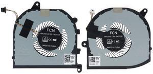 Replacement CPU & GPU Cooling Fan for Dell XPS 15 9570 7590 Precision 5530 008YY9 0TK9J1 TK9J1 08YY9