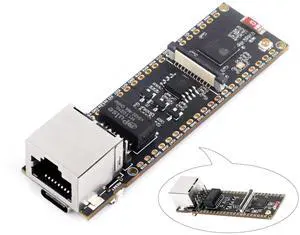 ESP32-S3 Ethernet Development Board, 10/100Mbps RJ45 Ethernet Port, 240MHz Dual Core Processor, Onboard Type-C Port & TF Card Slot, Support W-i-F-i & BLE & Ethernet Communication (ETH Board Only)