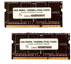 Xtremeram 16GB Kit (2X 8GB) DDR3 PC3L-12800 SODIMM Laptop Memory Ram 1600MHz 204-Pin DDR3L