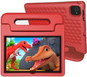 Tablet for Kids Age 3-12 10.1 inch Android 14 6000mAh 8GB RAM+64GB ROM(Expandable to 1TB Kids Tablet WiFi6 Google Kids Space Parental Control 1280 * 800 HD Screen - Black