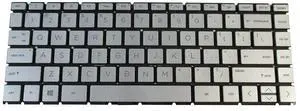 Yesvoo US Silver Backlit Keyboard for HP Pavilion X360 14-CD 14M-CD 14T-CD 14-CE 14-DK, P/N: NSK-XM3BW01 9Z.NF2BW.301 SG-93240-XUA SN6175BL