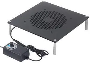 MAC Mini Mount,Mini Cooling Fan Design,Super Strong Wind Modification Chassis,Equipped with a 5.5 Inches Silent Fan Adjustable Speed for Heat Sink.USB Powered Supply(Single Layer)