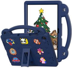 YRH for Galaxy Tab A9 Plus Case Kids 11-inch 2023, EVA Shockproof Cover for Samsung A9+ Plus Tablet Case, with Stand Handle Figures,Darkblue