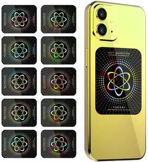 YUEKAI Stickers for Cell Phones/Laptops/Tablets/All Devices, [Reusable], Healthy and Stylish, Suitable for Anyone, 2.4 x 2.0 x 0.02 inches - (10 Pcs)