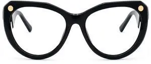 Zeelool Blue Light Blocking Reading Glasses for Men Fashion Clear Lens Eyeglasses Frame Cameron ZOP743285-01 Black