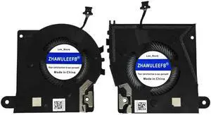ZHAWULEEFB Replacement New Cooling Fan for DELL Alienware X17 X17 R1 X17R1 EG50061S1-C100-S9A DC12V 0.20A 6.5CFM 0J01R0 DC28000UKSL EG50061S1-C090-S9A DC12V 0.24A 9.1CFM 0W7KC4 DC28000UJSL Fan