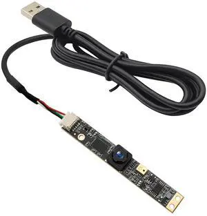 SVPRO 8MP USB Camera Module with Microphone Wide Angle Computer Camera Fixed Focus 4K Lightburn Camera for Laser Engraver Embedded UVC Webcam Board Small Security Camera for PC,Raspberry Pi