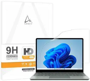 ARMOR Flexible Glass Screen Protector for Surface Laptop Go 2 / Go - 12.4", 9H with HD