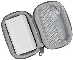 Hermitshell Travel Case for iWALK Portable Charger 9000mAh Ultra-Compact Power Bank (Gray)