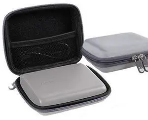 Hermitshell Hard EVA Travel Silver Case Fits Anker PowerCore 13000 Portable Charger - Compact 13000mAh 2-Port Ultra Portable Phone Charger Power Bank