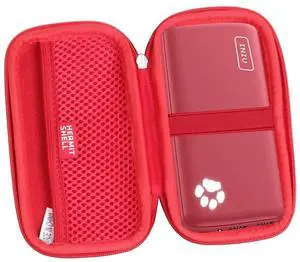 Hermitshell Hard Travel Case for INIU Portable Charger 10000mAh Power Bank [2022 Version] (Red)