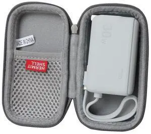 Hermitshell Hard Travel Case for Anker Block, 3-in-1 5,000mAh (Gray)