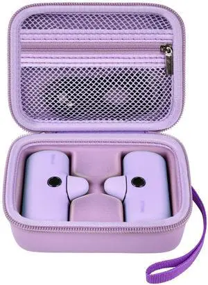 Portable Charger Power Bank Case for 2PCS Swyop/for Feob/for Charmast/for JEJILL/for LanLuk/for VEGER/for iWALK/for Taegila/for Kuulaa and More Small Charging Battery Pack - Bag Only (Purple)