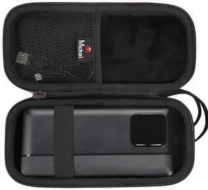 Mchoi Hard Case Suitable for QiSa Power Bank Portable Charger 16000mAh Power Bank, Waterproof Shockproof Portable Charger Power Bank Carrying Protective Case, Case Only