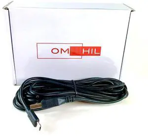 OMNIHIL 15FT High Speed Micro-USB 2.0 Cable Compatible with Hypergear 20000mAh Power Bank Model: 1545B