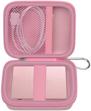 Case Compatiable with Clutch - Pro Portable Charger for iPhone Power Bank Travel Holder Storage for Battery Pack, USB Charging Cable and More Accessories(Box Only) Pink