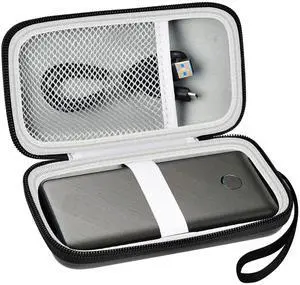 Case Compatible with Anker Portable Charger, 313 Power Bank (for PowerCore Slim 10K) / 523 Power Bank (Slim 10K PD) 10000mAh Battery Pack. 10K Battery Pack Storage Holder Bag (Box Only)- Black