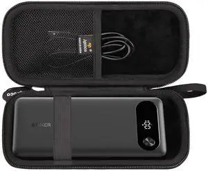 Aproca Black Portable Hard Storage Case, for Anker Power Bank 20,000mAh Portable Charger