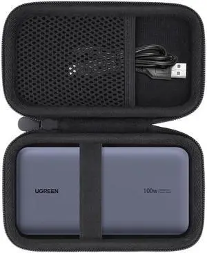 Baval Hard Portable Travel Case Compatible with UGREEN Power Bank 20000mAh 100W Portable Charger,Case Only
