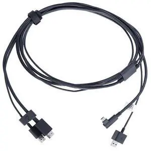 GFTVRCE DTC133 DTC133 X-Shape Data Cable ACK44506Z Connection Cord Line for Wacom One Creative Pen Display 1.8M