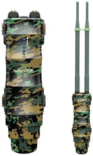 WAVLINK AC1200 Outdoor Long Range Wi-Fi Extender,Dual Band Outdoor Access Point with Active/Passive PoE,WAN/LAN Port,IP67 Waterproof,Supports AP/Router/Repeater Mode,2x7dBi Antennas-Greenwood