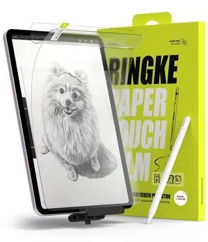 Ringke Paper Touch [Hard] Film Compatible with iPad Air 11 Inch Screen Protector (M3 2025 & M2 2024) Similar to Paper Texture Easy Installation Paperfeel Protector for Writing & Drawing - 2 Pack