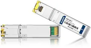 Alwong 10 PCS 1000BASE-T SFP Transceiver, 1.25G SFP to RJ45 Copper Module for Cisco GLC-T/SFP-GE-T/GLC-TE, Ubiquiti UniFi UF-RJ45-1G, Meraki MA-SFP-1GB-TX, Mikrotik S-RJ01, Netgear, D/TP-Link etc