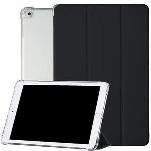 DuraSafe Cases for iPad 7.9 Inch Mini 5 4 3 2 1 Gen Mini 5th 4th 3rd 2nd 1st A2133 A2124 A2126 A2125 A1538 A1550 A1599 A1600 A1489 A1490 A1491 A1432 A1454 A1455 Smart Cover Bump up Corner - Black