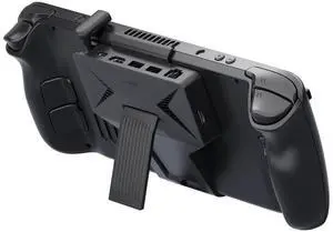 Hagibis Steam Deck Docking Station, 6 in 1 USB-C Dock Stand for SteamDeck OLED with 100W Power Delivery, 4K@60Hz HDMI, 1000Mbps RJ45,2 USB 3.0, Micro SD Card Reader, Portable USB Hub Kickstand