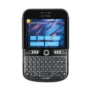 LILYGO T-Deck Plus Meshtastic ESP32-S3 LORA-89 915Mhz SX1262 Ulbox GPS Black Keyboard 2.8 Inch Display TTGO Development Board with ABS Shell