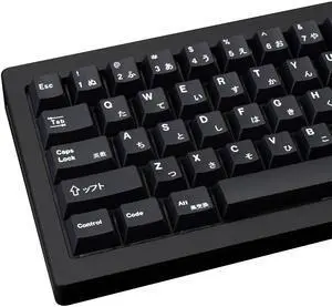 JOLINTAL 130 Keys Black Japanese Keycaps, Minimalist Style PBT Keycap, Dye Sublimation Cherry Profile Keycaps Set Fit for 61/64/87/104/108 Cherry Gateron MX Switches Mechanical Keyboard