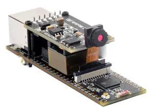 ESP32-S3 Ethernet Development Board, 10/100Mbps RJ45 ETH Port, Support WiFi & BLE, Ethernet Communication, 240MHz Dual Core Processor, Onboard Type-C Port, with PoE Module+ OV2640 Camera ESP32-S3 Ethernet Development Board, 10/100Mbps RJ45 ETH Port, Support WiFi & BLE, Ethernet Communication, 240MHz Dual Core Processor, Onboard Type-C Port, with PoE Module+ OV2640 Camera