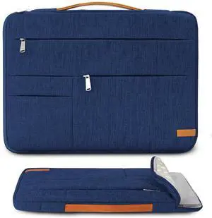 KINGSLONG 13.3 inch Laptop Sleeve Bag, Slim Shockproof Handbag, Computer Carrying Case Cover Compatible with MacBook Air/Pro,Acer Asus Dell HP Blue