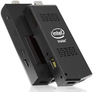 Mini PC Stick 8GB RAM 128GB SSD with Celeron J4125 & Windows 11 Pro, Intel Compute Stick Support HDMI 4K 60Hz, Dual Band WiFi 2.4G/5G, BT 4.2, Auto-On After Power Failure (128, GB, GB, 8)