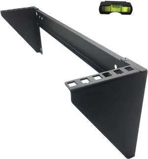JINGCHENGMEI 3U 125 lb Weight Capacity Heavy Duty 19 Inches Steel Vertical Patch Panel Mounting Bracket for Networking Equipment (1)