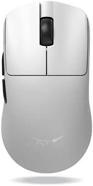 ATK F1 Wireless Gaming Mouse  35g Ultralight, PAW3950 Sensor, 8000Hz Polling, Dual Mode USB-C, Optical Switches, FPS Ergonomic Design (F1 Extreme, White)