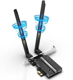 NEWFAST AXE5400 PCIe WiFi Card