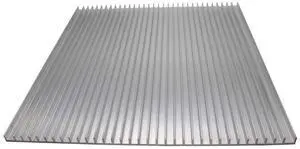 Large Aluminum Heatsink 270 x 270 x 10mm / 10.6X 10.6 x 0.39 inch Heat Sinks Cooler Cooling Radiator for LED LCD CHIP Electronic Amplifier Transistor Semiconductor Devices Heat Dissipation